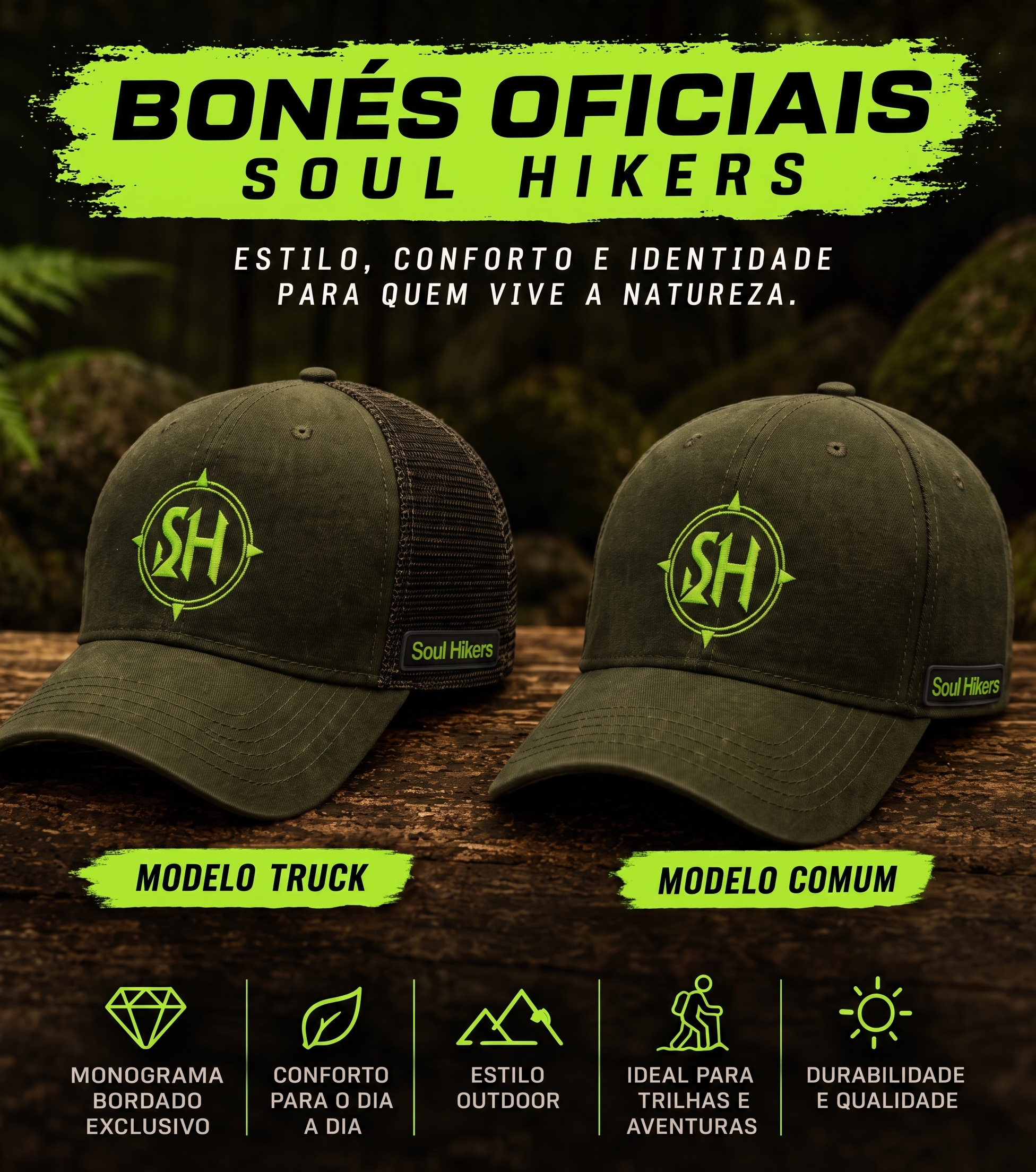 Boné Soul Hikers